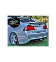 HONDA CİVİC ARKA TAMPON EKİ (2006-2012) FİBERGLASS BOYASIZ