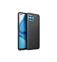 Oppo Reno 4 Lite Uyumlu Kılıf Zore Niss Silikon Kapak (Siyah)