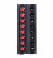 BFY Marin Sigortalı Switch Panel, 8 Anahtarlı (STD)
