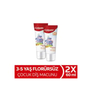 Colgate 3-5 Yaş Portakal Aromalı Florürsüz Çocuk Diş Macunu 60 ml  x 2 adet