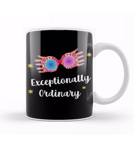 Hp Luna Lovegood Exceptionally Ordinary Kupa Bardak Porselen