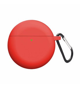 Microsonic Huawei FreeBuds 4 Mat Silikon Kılıf Kırmızı