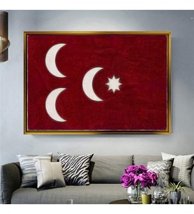 Altın Çerçeveli dekoratif tablo l274 (Gold)