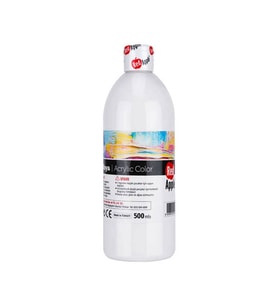 Red Apple Akrilik Boya 500 ml Beyaz 