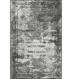 Eliana Home Baskılı, Yıkanabilir Kaymaz Taban Salon Halısı LNA1517-SD309 100x150 cm (Gri)