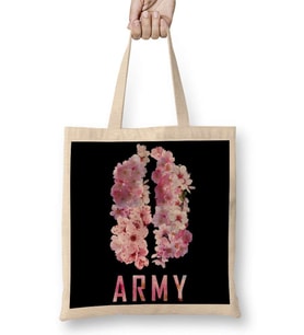Bts Army Kpop Bez Çanta Uzun Saplı