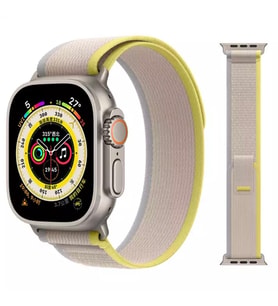 Apple Watch 2 3 4 5 6 7 8 Se Ultra Serisi 42 MM/ 44 MM / 45MM /49MM Uyumlu Trail Loop Kordon