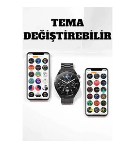 Mey İthalat® Akıllı Saat Uyku Ve Sağlık Takibi Bildirim Görme Arama Cevaplama