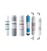 AQUAFLY Su Arıtma Filtresi Çift Karbonlu 6 Filtre 9 AŞAMA Arıtıcı Filtresi YEDEK 10' AÇIK KASA UYUMLU