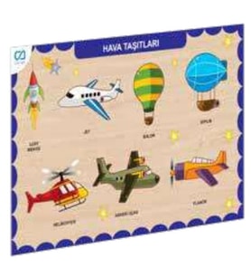 Ahşap Hava Taşıtları Eğitici Set