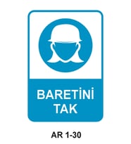 İŞ GÜVENLİĞİ UYARI LEVHASI 1 ADET PVC 21 X 29CM