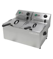 Öztiryakiler Elektrikli Fritöz, Çiftli, 16 Lt, Monofaze, 6 Kw, 53x43x31 Cm, Of 8d