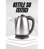 Yeni Nesil Saplı Uzun Ömürlü Paslanmaz Çelik Su Isıtıcı Kettle