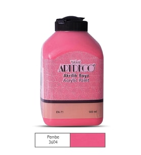 ARTDECO AKRİLİK BOYA 500 ML.PEMBE