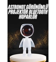 Northcity 180 Derece Dönebilen Astronot Masa ve Gece Lambası Projektör - Romantik Aydınlatma ve Dekorasyon