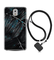 Samsung Note 3 4 5 8 9 20 Ultra 10 Lite Kılıf Boyun Askılı Silikon Foid Green 1643