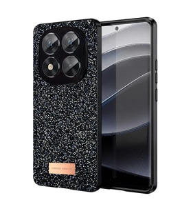 Xiaomi Redmi Note 14 Pro 5g Bright Simli Kapak - Siyah