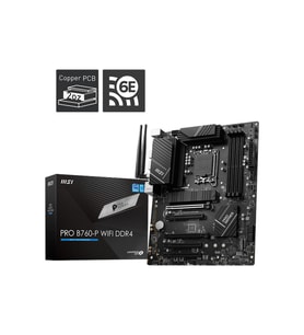 MSI PRO B760-P WIFI-6E DDR4 HDMI-DP PCIE 4.0 1700p ATX