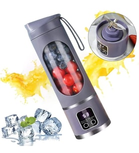Sunup SN-25965 Taşınabilir Dijital Ekranlı Mor Meyve Sıkacağı