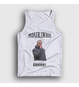 Presmono Unisex Beyaz SHHHH Jose Mourinho Atlet 429658tt (Beyaz)