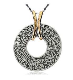 Aya Diamond Gümüş El Nur Otantik Bayan Kolye