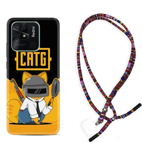 Xiaomi Poco X3 Pro M4 Pro X4 Pro C40 10C Kılıf Boyun Asklı Rasta Silikon Cat G 1677
