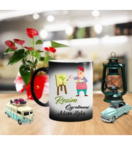 Fotoğraf Baskılı Ana Sınıfı Öğretmeni Sihirli Kupa Bardak ANS04
