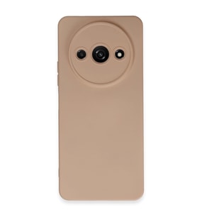 Xiaomi Redmi A3 4g Kılıf Nano İçi Kadife Silikon - Pudra