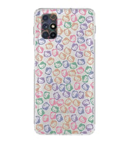 Samsung Galaxy M51  Kamera Korumalı Kapak Hello Kitty Tasarımlı  Şeffaf  Kılıf