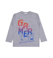 Civil Boys Gamer Baskılı 6-9 Yaş Sweatshirt - Gri