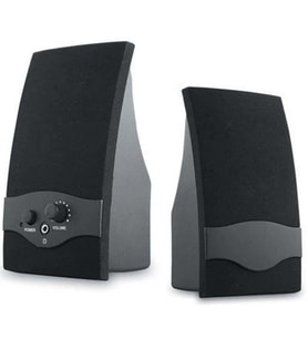 Snopy Sn-84 1+1 Siyah USB Hoparlör - Speaker  (2*2 Watt - 4 Ohm)