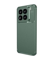 Xiaomi Mi 15 Pro Kılıf Auto Focus Karbon Kapak - Koyu Yeşil