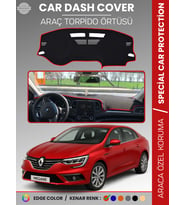RENAULT MEGANE 4 (2016-2022) Torpido Örtüsü Ön Göğüs Koruma Torpido Koruma Tam Uyum Çatlamayı Önler