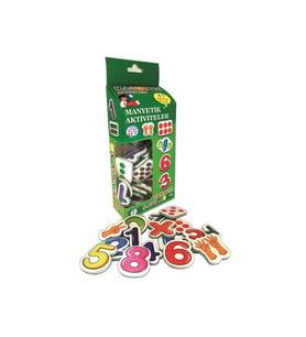 Magnet Sayılar 47 Parça (Çok Renkli)