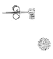 Pırlanta Tektaş Effect Küpe (1.00 Karat Görünüm)