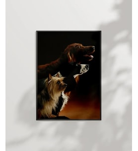 İki Köpek Portresi