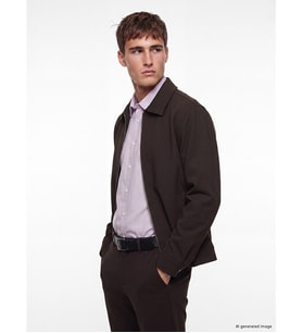 LCW Vision Kahverengi Regular Fit Erkek Ceket