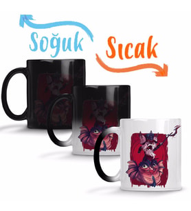 League Of Legends Kled Sihirli Kupa Bardak Porselen