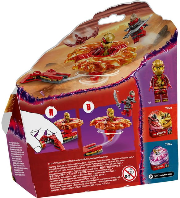 LEGO Ninjago 71823 Kai's Dragon Spinjitzu Spinner