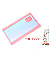Xiaomi Mi 10 Lite Arka Kapak Pil Kapağı (CAM+B-7000) MAVİ