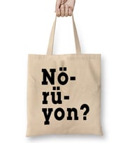 Nörüyon 01 Bez Çanta Uzun Saplı