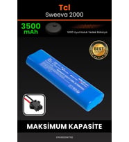 Tcl Sweeva 2000 3500mAh Robot Süpürge Bataryası - Gerçek Kapasite, Maksimum Güvenlik