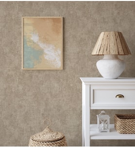 MUSE Koleksiyonu 25105-4 Koyu Bej Textile Dokulu Duvar Kağıdı