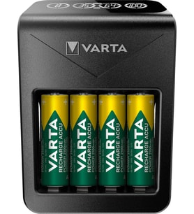 Varta Akü Şarj Cihazı, 4 X Aa 2100 Mah Dahil, Şarj Edilebilir Aa/Aaa/9V Ve Usb Cihazlar Için, Lcd Pl (Standart)