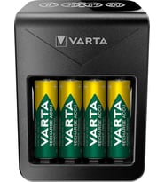 Varta Akü Şarj Cihazı, 4 X Aa 2100 Mah Dahil, Şarj Edilebilir Aa/Aaa/9V Ve Usb Cihazlar Için, Lcd Pl (Standart)