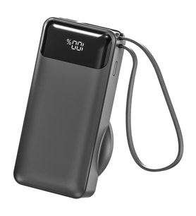 S-link Powerbank 10000mAh Type-C Kablosuz Siyah