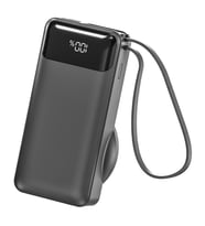 S-link Powerbank 10000mAh Type-C Kablosuz Siyah