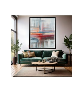 Soyut Çizgiler Ahşap Çerçeveli MDF Tablo Duvar Tablosu Modern Ev Dekoru Çerçeveli MDF Salon Tablosu (Siyah)