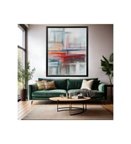 Soyut Çizgiler Ahşap Çerçeveli MDF Tablo Duvar Tablosu Modern Ev Dekoru Çerçeveli MDF Salon Tablosu (Siyah)
