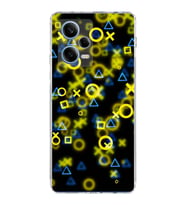 PrintiFy Xiaomi Redmi Note 12 Pro 5G Uyumlu Kamera Korumalı Semboller Tasarımlı Kılıf